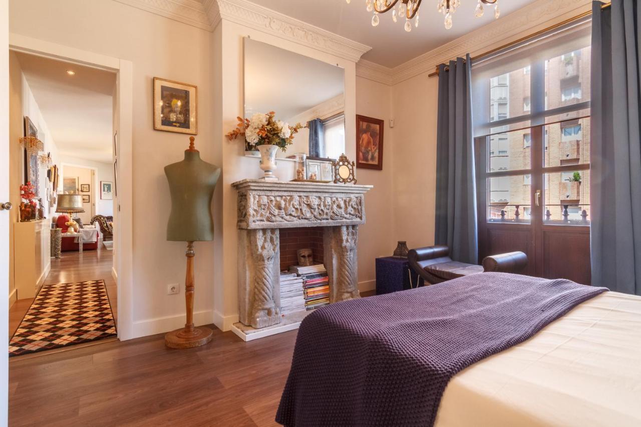Amplio Y Elegante Con Diseno Vintage Apartment Portugalete Bagian luar foto