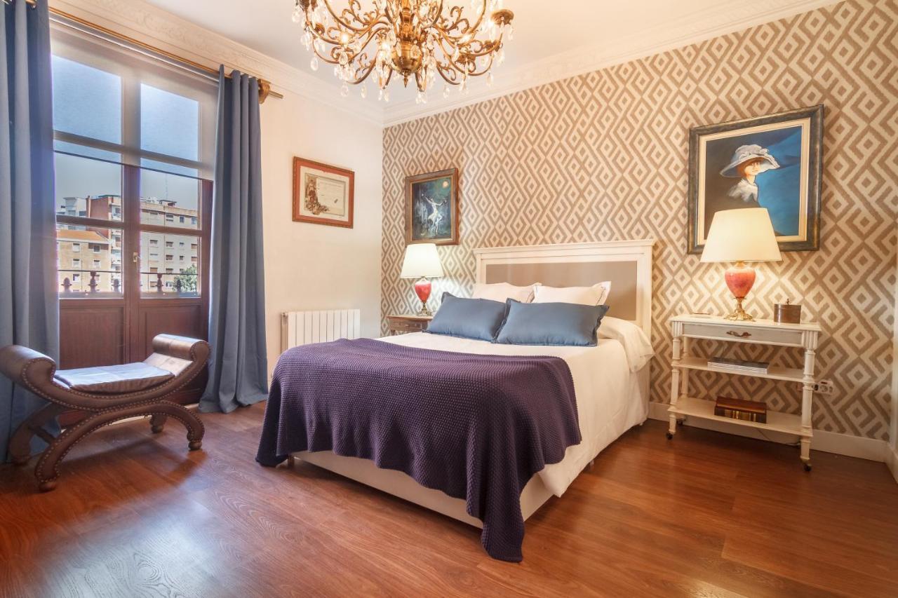 Amplio Y Elegante Con Diseno Vintage Apartment Portugalete Bagian luar foto