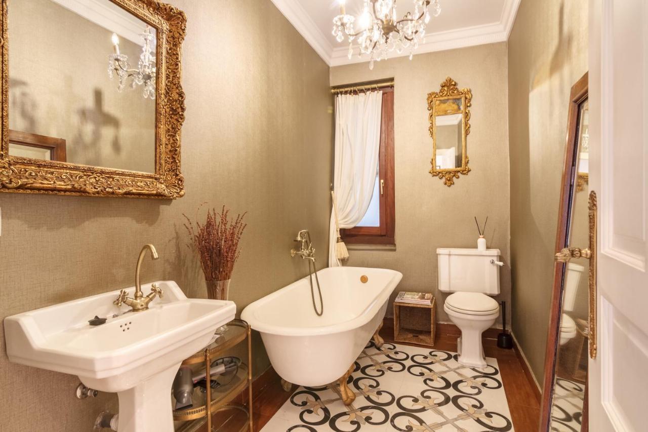 Amplio Y Elegante Con Diseno Vintage Apartment Portugalete Bagian luar foto