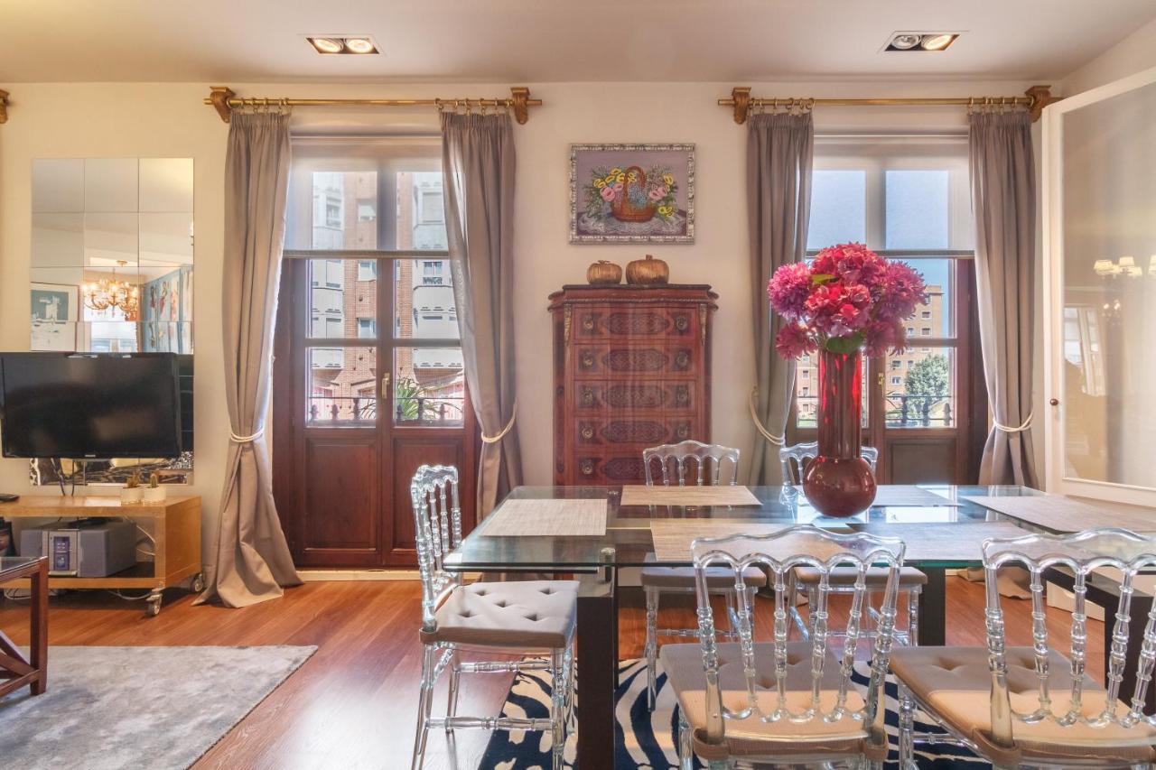 Amplio Y Elegante Con Diseno Vintage Apartment Portugalete Bagian luar foto