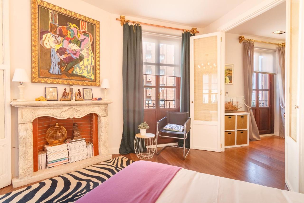 Amplio Y Elegante Con Diseno Vintage Apartment Portugalete Bagian luar foto